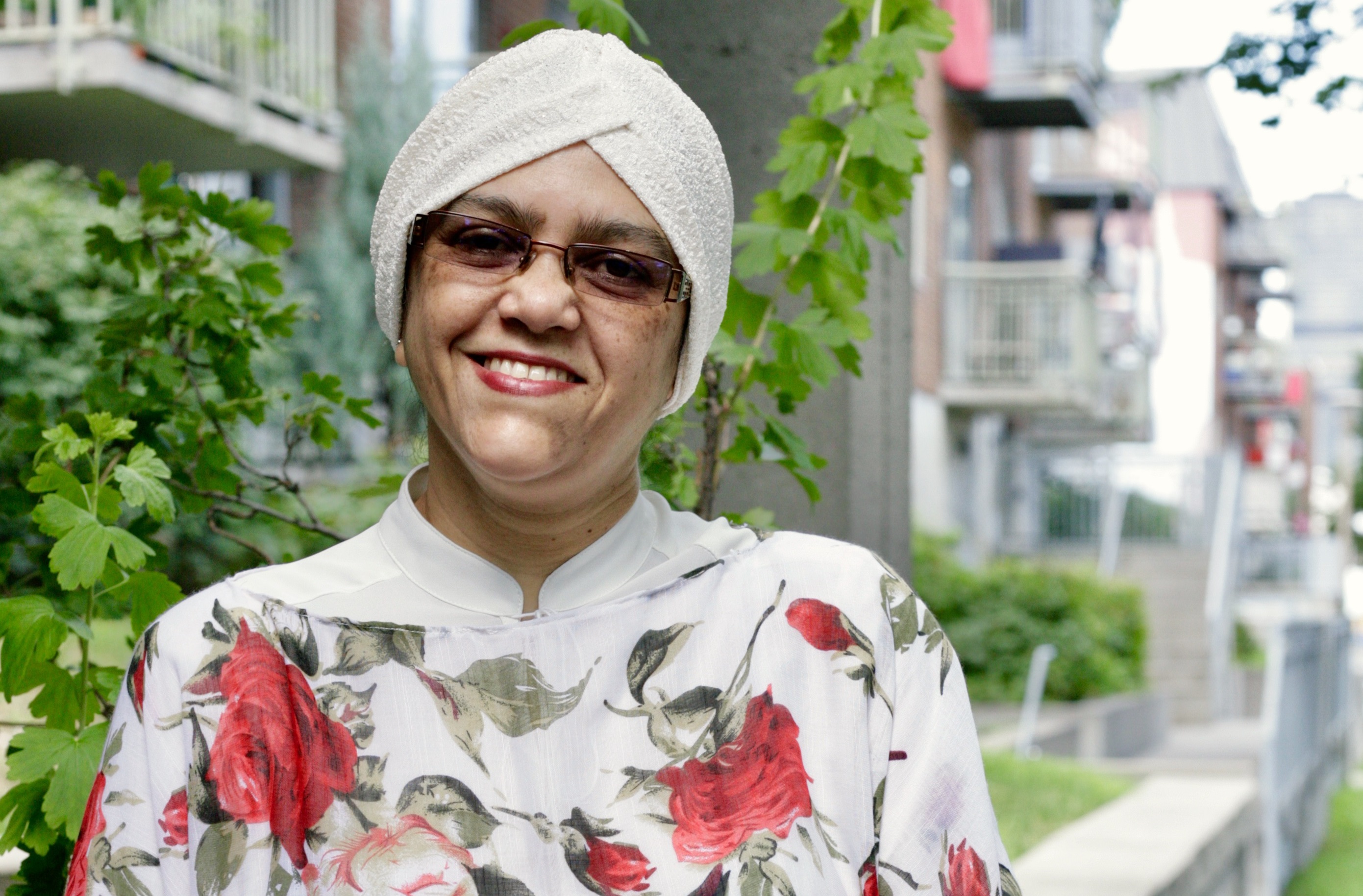 Azieama Khan est citoyenne de la Petite-Bourgogne depuis les 7 dernières années. Photo : Cécile Vinez