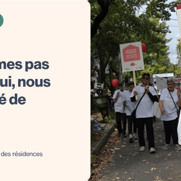 Marche des aînés, 1er octobre 2026