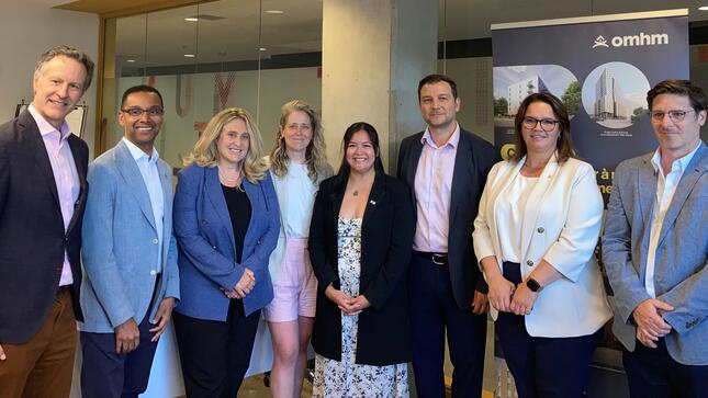 Étaient présents lors de l'annonce du projet (15 juillet 2026) : James Hughes, Lionel Karmant, Karine Boivin Roy, Caroline Braun, Stéphanie Valenzuela, Alexandre Teodoresco, Isabelle Pépin et Gabriel Rivest.