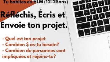 Un concours s'adressant aux jeunes de 12 à 25 ans vivant en HLM à Montréal.