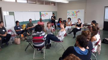 Une vingtaine de partenaires de l'OMHM actifs dans le quartier Saint-Michel ont pris part à une rencontre avec l'OMHM.