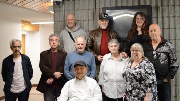 Les membres du CCR de gauche à droite: Mohammed Maazami, Richard Gagné, José Trottier, Ahmed Drissi, Tat Hoa Tran, René Cordero, Monique Bélisle, Suzanne Payant, Tina-Lili Gagné et Raymond Saulnier.