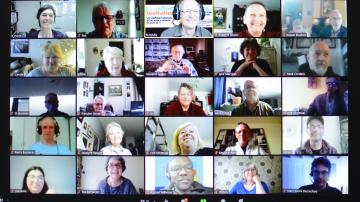 Les membres des CCR ont pu voter par Zoom, une première!