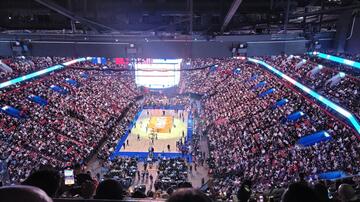 Plusieurs jeunes ont assisté à une partie de la NBA au Centre Bell grâce entre autres au MOUV.