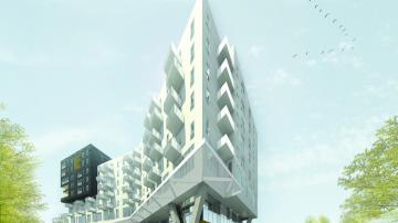 Le Projet Îlot Rosemont, immeuble de plusieurs étages, doit être construit au-dessus du terminus d’autobus et sur l’espace adjacent à la station de métro Rosemont.